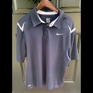 Nike Dri-Fit Polo Navy Medium